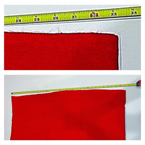 NWT Karl Lagerfeld Red Knit Name Logo Band Infinity Scarf - Picture 14 of 15